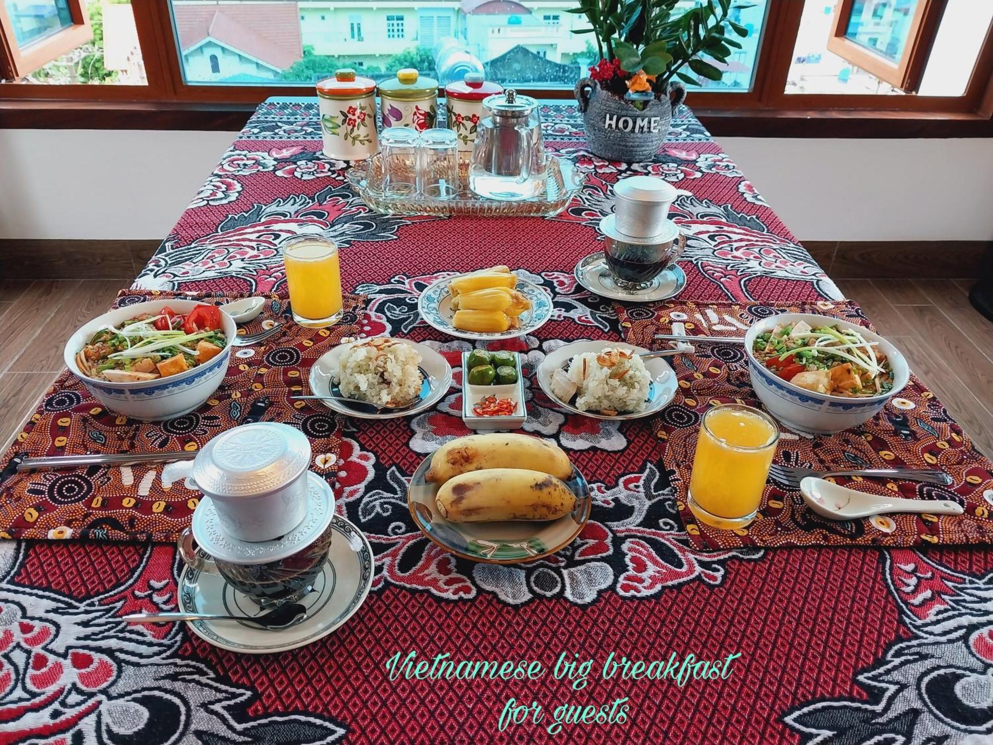 An Homestay-Vietnamese Vegetarian Breakfast Dong Khe Sau Exterior foto
